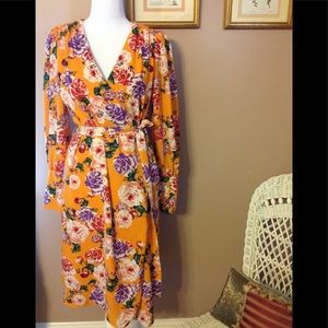 Who What Wear wrap dress.